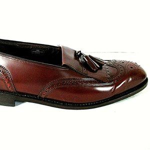 Florsheim Burgundy Loafer Dress Shoes Mens 9.5 EEE